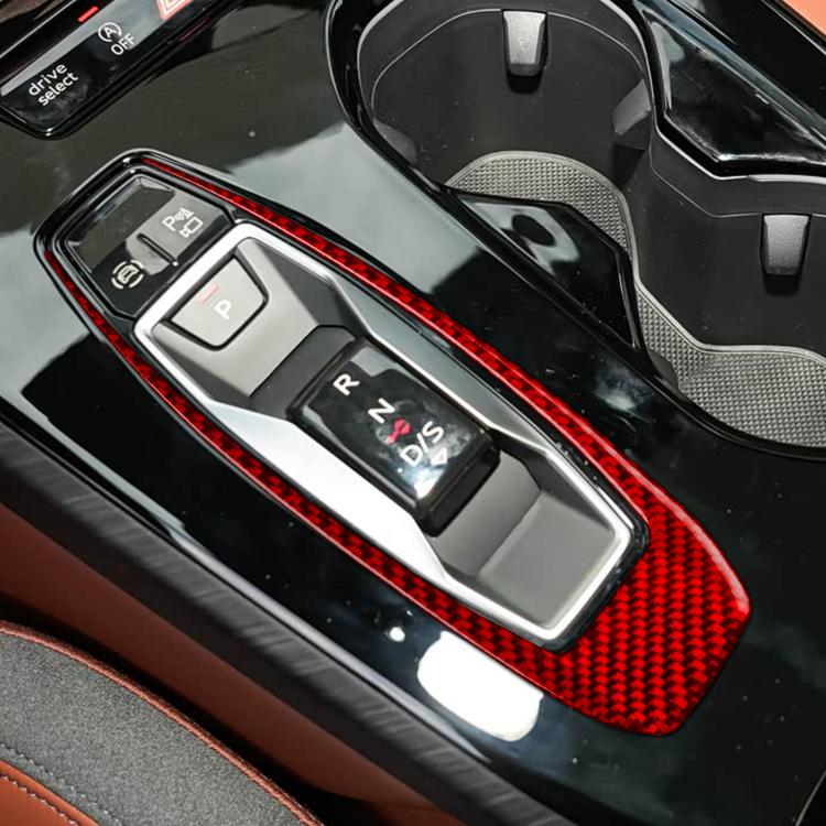 Adesivo pannello cambio in fibra di carbonio per Audi A5 e A6
