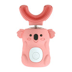 Spazzolino elettrico sonico a forma di U per bambini