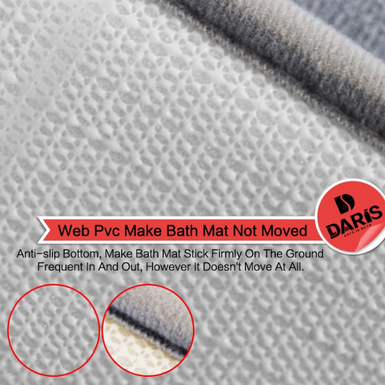 Tappeto antiscivolo assorbente in memory foam 40x60 cm