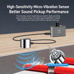 Rilevatore di perdite d'acqua HY-929 con doppie sonde, localizzatore acustico di perdite nelle tubature dell'acqua, diagnosi del rumore del motore, HY-929 EU Plug, HY-929 US Plug