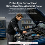 Rilevatore di perdite d'acqua HY-929 con doppie sonde, localizzatore acustico di perdite nelle tubature dell'acqua, diagnosi del rumore del motore, HY-929 EU Plug, HY-929 US Plug