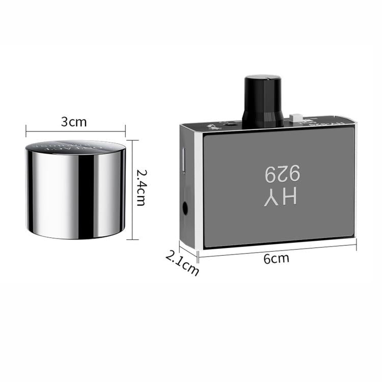 Rilevatore di perdite d'acqua HY-929 con doppie sonde, localizzatore acustico di perdite nelle tubature dell'acqua, diagnosi del rumore del motore, HY-929 EU Plug, HY-929 US Plug