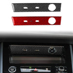 Adesivo pannello USB in fibra di carbonio per Audi A5 A6