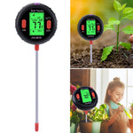 Misuratore digitale del suolo 5 in 1 per pH, umidità e temperatura