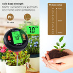 Misuratore digitale del suolo 5 in 1 per pH, umidità e temperatura - immagine 5
