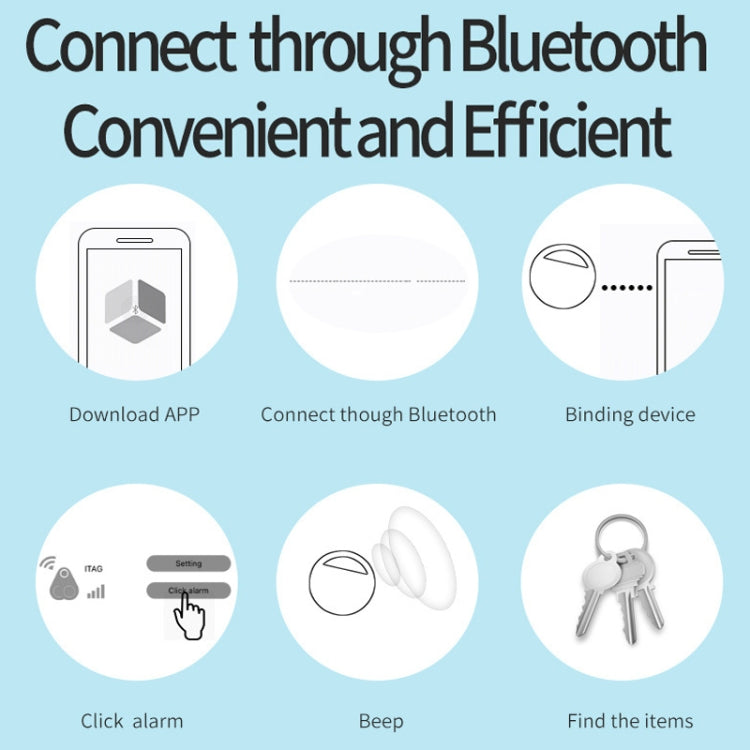Localizzatore Bluetooth anti-smarrimento HYC-S9 2 pezzi
