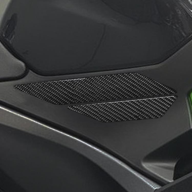 Adesivi decorativi laterali per la carrozzeria della Kawasaki Ninja 400 (4 pezzi/set) per gli anni 2019-2023.