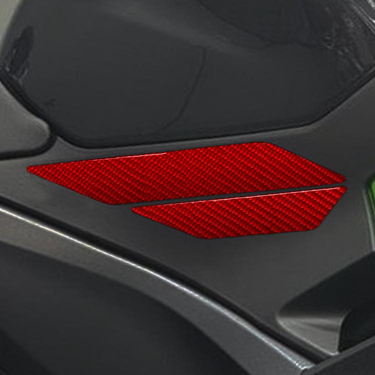 Adesivi decorativi laterali per la carrozzeria della Kawasaki Ninja 400 (4 pezzi/set) per gli anni 2019-2023.