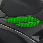 Adesivi decorativi laterali per la carrozzeria della Kawasaki Ninja 400 (4 pezzi/set) per gli anni 2019-2023.