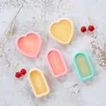 Set stampi in silicone per ghiaccioli 3 in 1 estivo