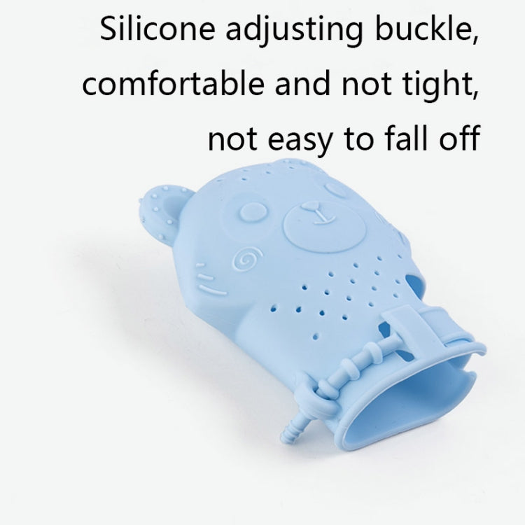 Guanti molari in silicone per bambini 3+ mesi