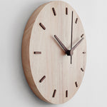 Orologio da parete in legno massiccio 30 cm