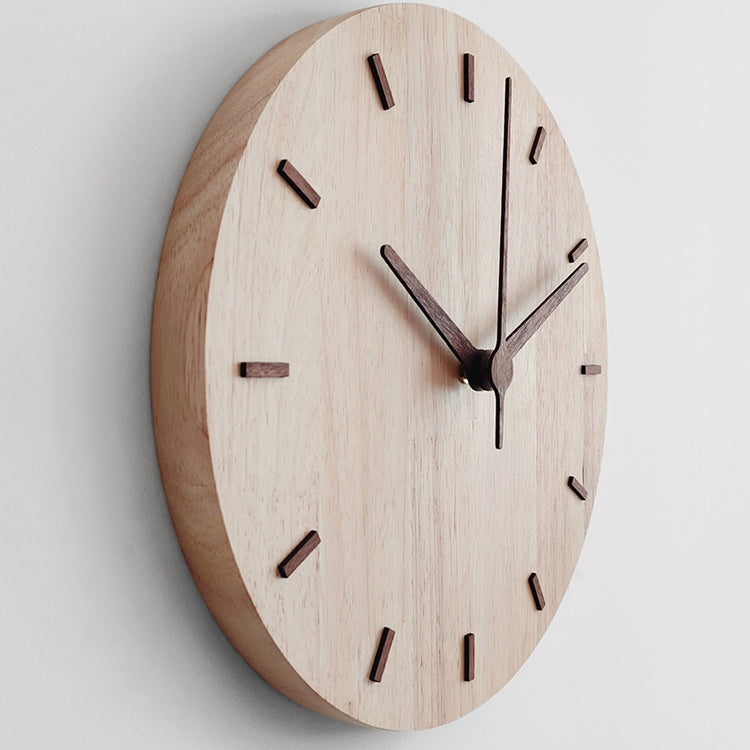 Orologio da parete in legno massiccio 30 cm
