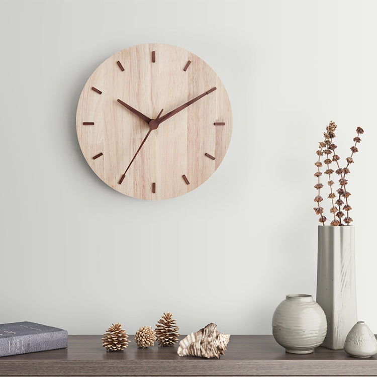 Orologio da parete in legno massiccio 30 cm
