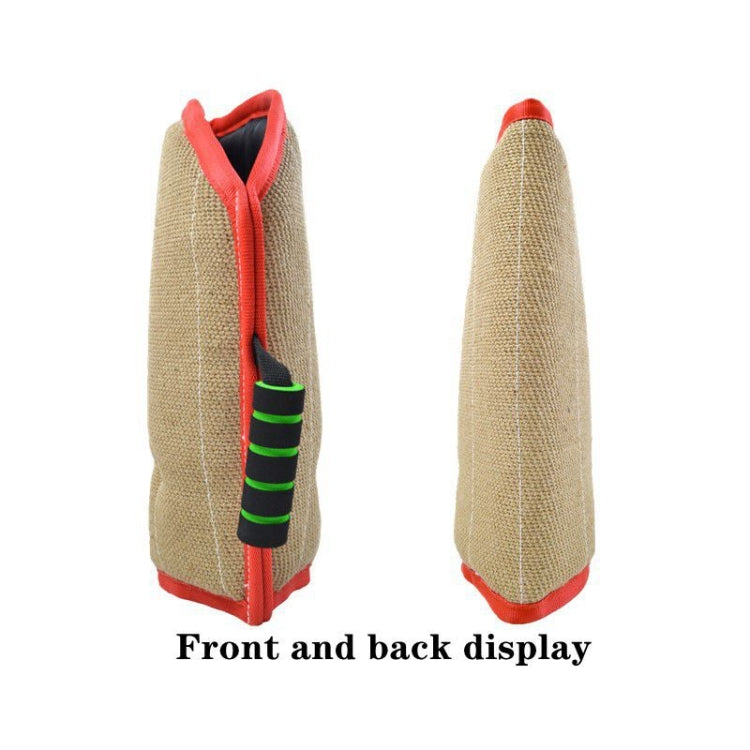 Manicotto addestramento cani in iuta 45x25 cm