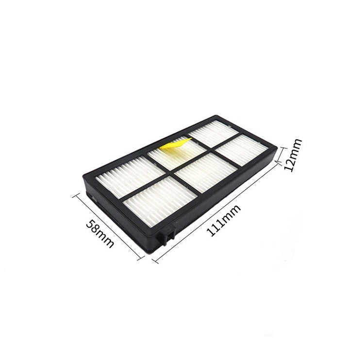 Filtro di ricambio per iRobot Roomba 870, 880, 890 e 980, 5 pezzi - immagine 2