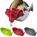 Scarico laterale in silicone per colino noodle 25cm