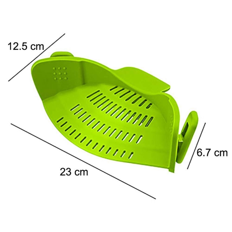 Scarico laterale in silicone per colino noodle 25cm