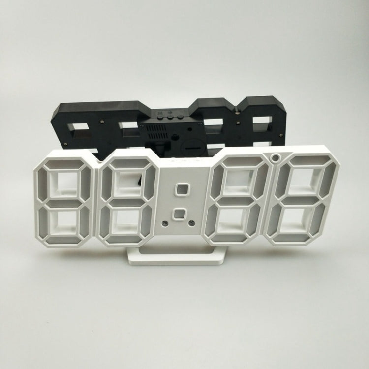 Sveglia LED 3D da parete con luce USB 29,5x5,5x10,5 cm