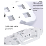 Sveglia LED 3D da parete con luce USB 29,5x5,5x10,5 cm