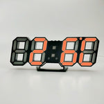 Sveglia LED 3D da parete con luce USB 29,5x5,5x10,5 cm