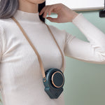 Ventilatore triangolare USB portatile da collo