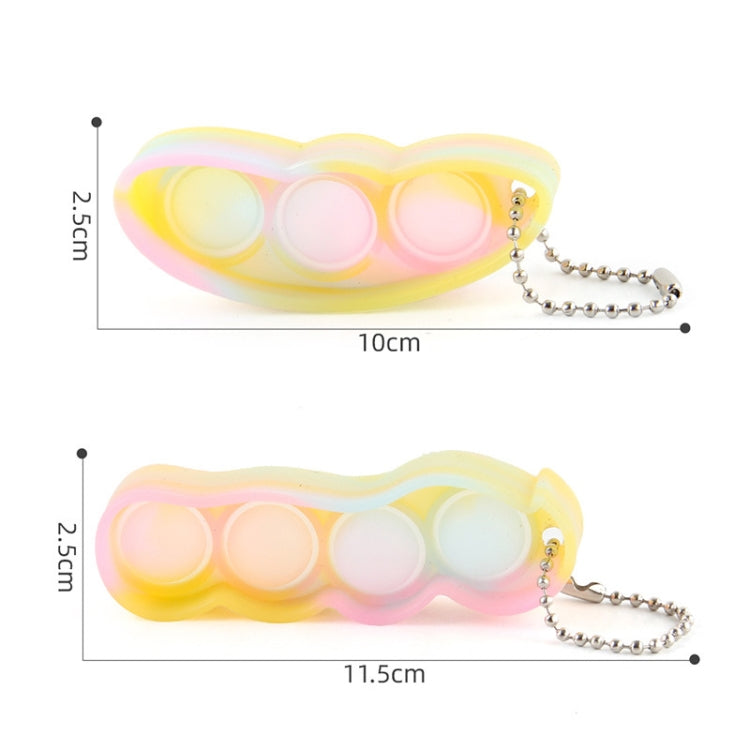 Set 3 portachiavi decompressione in plastica e metallo