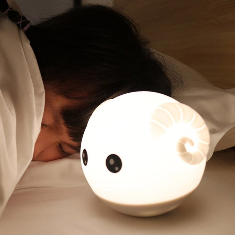 Lampada notte bambini in silicone con luce calda e colorata