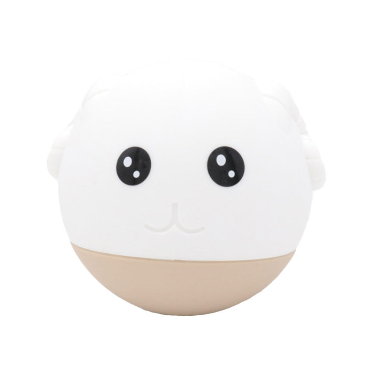 Lampada notte bambini in silicone con luce calda e colorata