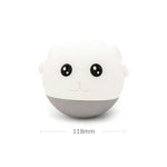 Lampada notte bambini in silicone con luce calda e colorata