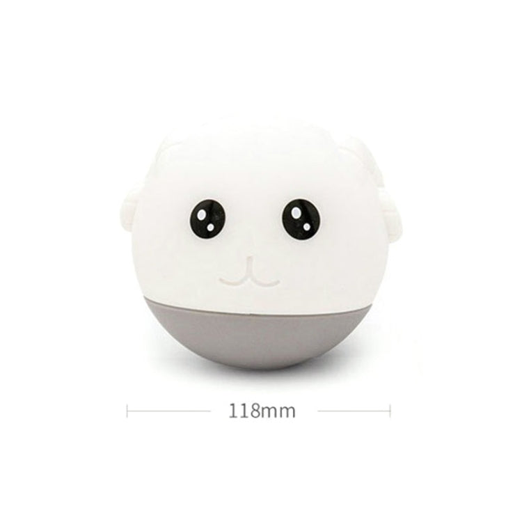 Lampada notte bambini in silicone con luce calda e colorata