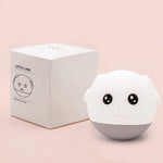 Lampada notte bambini in silicone con luce calda e colorata