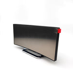 Orologio elettronico curvo con sveglia e display LED