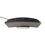 Orologio elettronico curvo con sveglia e display LED