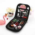 Kit da cucito portatile 27 in 1 con sacchetto in poliestere