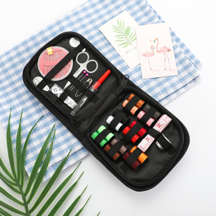 Kit da cucito portatile 27 in 1 con sacchetto in poliestere