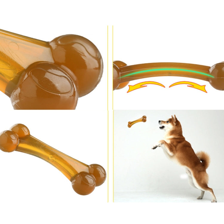 Giocattolo osso in nylon per pulizia denti cane 20cm