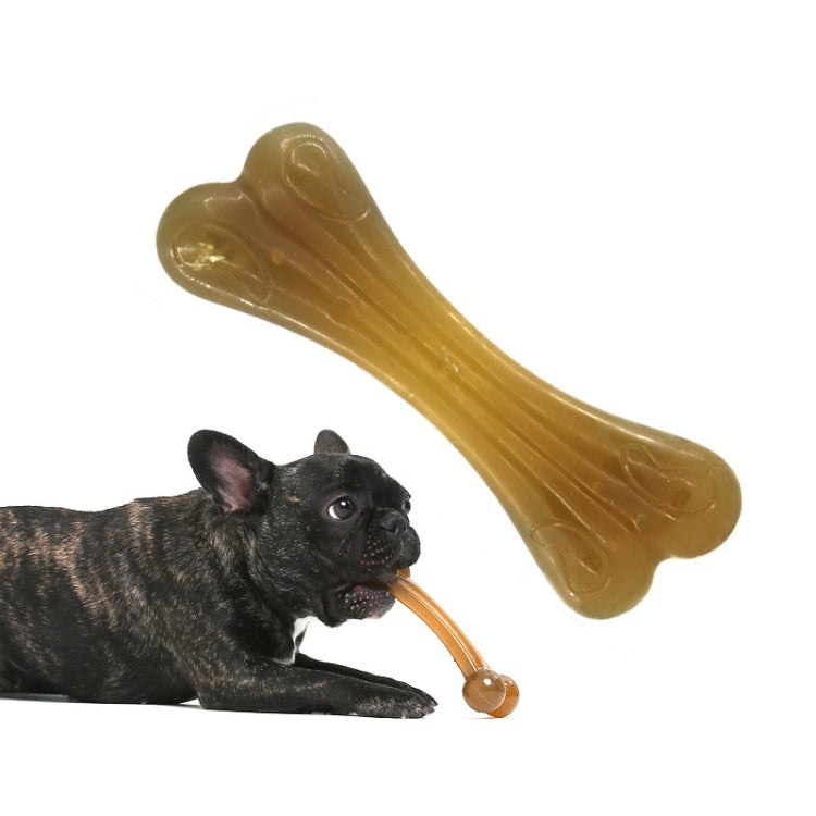 Giocattolo osso in nylon per pulizia denti cane 20cm