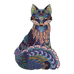 Puzzle tridimensionale in legno con animali, dimensioni S M L