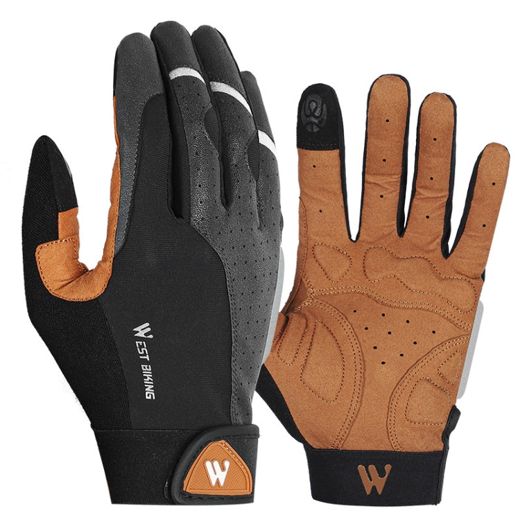 Guanti moto antiscivolo touch screen West Biking S-XL