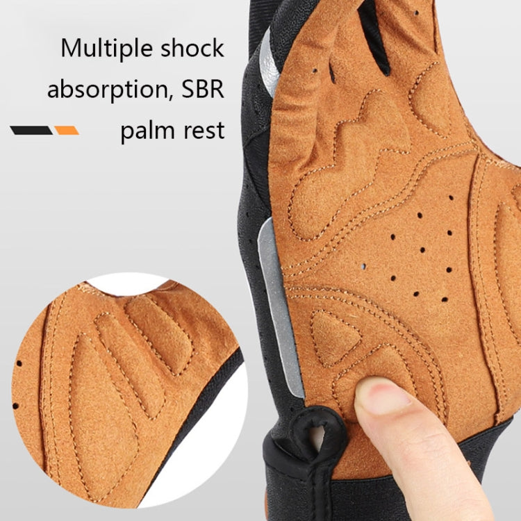 Guanti moto antiscivolo touch screen West Biking S-XL