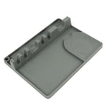 Mensola porta cucchiaio in silicone 2 in 1 grande e media
