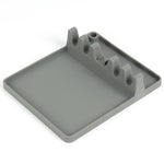 Mensola porta cucchiaio in silicone 2 in 1 grande e media