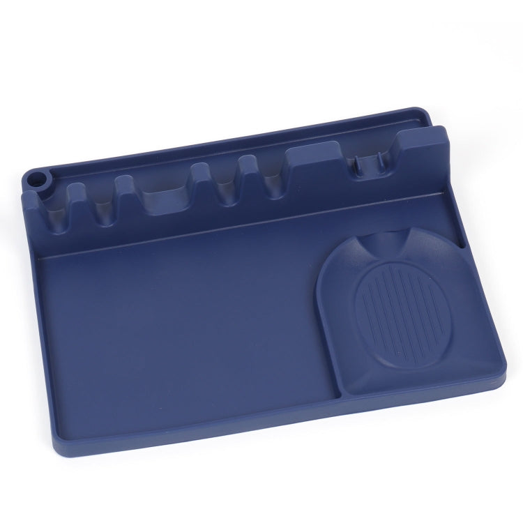 Mensola porta cucchiaio in silicone 2 in 1 grande e media