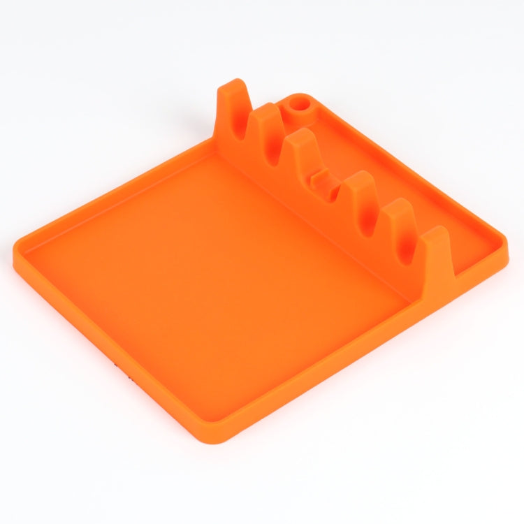 Mensola porta cucchiaio in silicone 2 in 1 grande e media