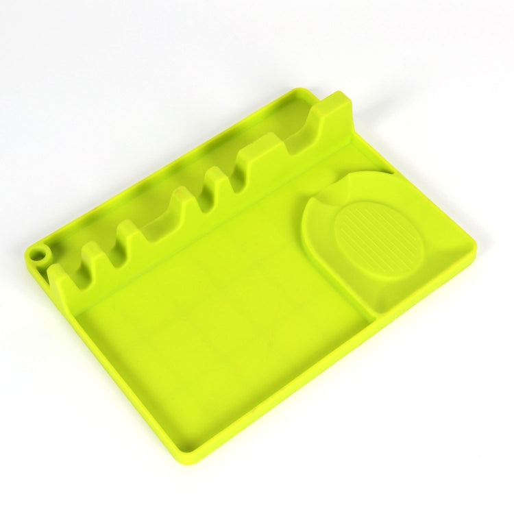 Mensola porta cucchiaio in silicone 2 in 1 grande e media