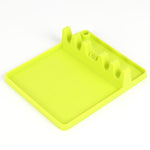 Mensola porta cucchiaio in silicone 2 in 1 grande e media