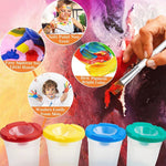 Set pennelli per pittura bambini HB-10 e HB-5
