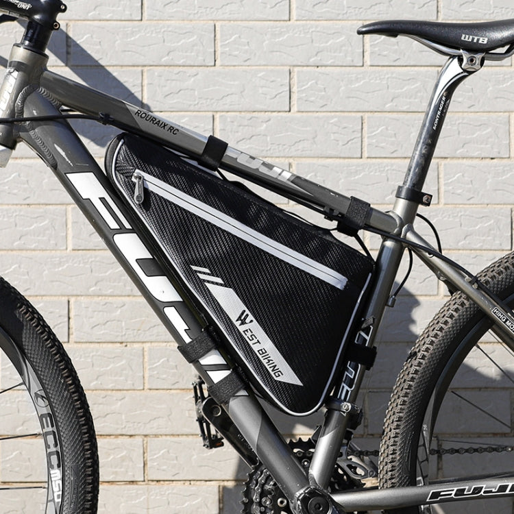 Borsa triangolare impermeabile per bicicletta 4 litri