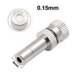 10 Ugelli nebulizzazione 6mm in rame per umidificazione e raffred